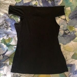 Asos Off-the-shoulder Black Top | 8